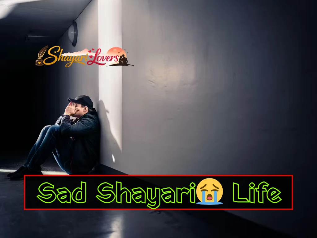 Sad Shayari😭 Life 2 Line